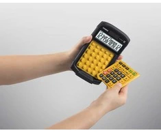 „Casio Office“ skaičiuotuvas, atsparus vandeniui WM-320MT-S, 12 skaitmenų ekranas, nuimama klaviatūra, 108,5 x 168,5, atsparumo vandeniui ir purvui lygis: IP54
