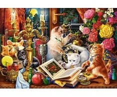 Castorland Dėlionė 1000 vnt. - Stebuklingosios katės