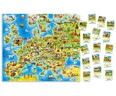 Castorland Dėlionė 180 vnt. - Europos žemėlapis