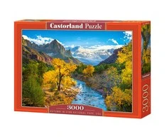Castorland Dėlionė 3000 vnt. - Ruduo Siono nacionaliniame parke, JAV