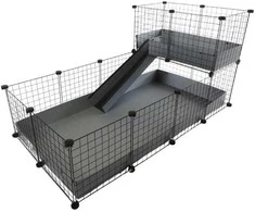C&amp;C modulinis narvas 4x2 + palėpė 2x1 + pilka rampa