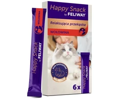 CEVA Happy Snack by Feliway Jautiena – katinų skanėstai – 6x15g