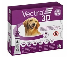 CEVA Vectra 3D (25-40kg) - anti-parasite drops for dogs - 3 x 4ml
