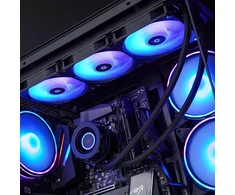 Chieftec CLC-360-VRM-BLK computer cooling system Kompiuterio dėklas All-in-one liquid cooler 12 cm Juodas