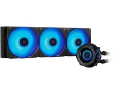 Chieftec CLC-360-VRM-RGB computer cooling system Kompiuterio dėklas All-in-one liquid cooler 12 cm Juodas