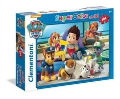 Clementoni Dėlionė 104 vnt. - Šunyčiai patruliai (PAW Patrol)
