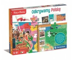 Clementoni Aš mokausi žaisdamas „Discovering Poland 50776“.