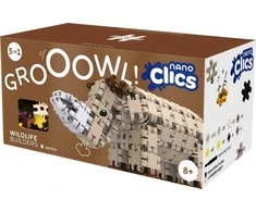 Clics toys „Nano Clics“ konstruktoriai – laukinės gamtos statytojai – 250 elementų (NC006)