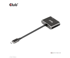 Club 3D CLUB3D MST šakotuvas USB3.2 Gen2 Type-C (DP Alt-Mode) į DisplayPort + HDMI 4K60Hz M/F