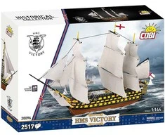 COBI H.M.S. Victory burlaivio konstruktorius 1:144, 2517 detalių