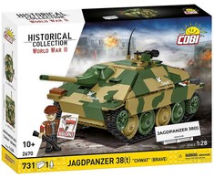 Cobi „Jagdpanzer 38(t) Chwat“ – 731 kaladėlių konstruktorius
