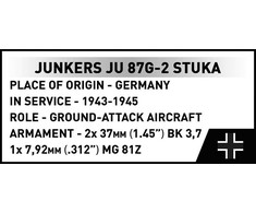 Cobi Klocki Junkers ju 87g-2 stuka 571 blokai