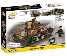 Cobi Klocki Lengvojo tanko 7tp blokai 669 vienetai