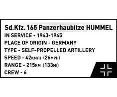 Cobi Klocki Panzehaubitze hummel blokeliai 1118 blokelių