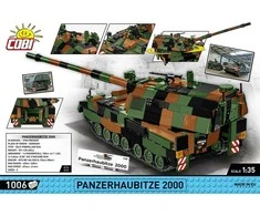 Cobi Panzerhaubitze 2000 blokų 1006 blokai