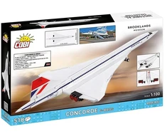 Cobi Klocki samolot concorde g-bbdg 518 dalys