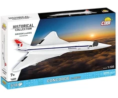 Cobi Klocki samolot concorde g-bbdg 518 dalys