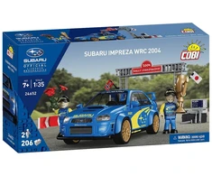Cobi Kaladėlės Subaru Impreza WRC 2004 modelis 1:35 su figūrėlėmis
