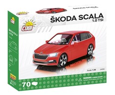 Statybiniai žaidimai - Skoda Scala 1.0 TSI - 70 vnt 1/35 Cobi