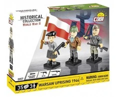 COBI HC II pasaulinio karo Varšuvos sukilimas 1944 m. 3 pav. 35kl 2057
