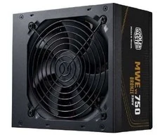 Cooler master mwe bronze 750 v3 230v moduł zasilaczy 750 w 24-pin atx atx juoda
