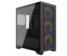 „Cooler Master Elite 302“ korpusas, permatomas šoninis skydelis, mATX, 3x 120 mm ARGB ventiliatoriai, juodas