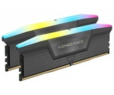 Corsair DDR5 Vengeance RGB 32 GB (2×16 GB) 6000 MHz CL38 atmintis su Intel XMP ir AMD EXPO palaikymu