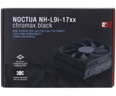 CPU aušintuvas noctua nh-l9i-17xx chromax juodas