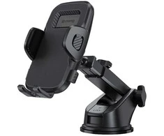 Crong Carclip Dashboard and Windshield Car Holder - juodas