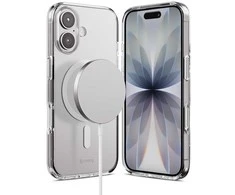 Crong Clear MAG Cover - dėklas MagSafe Apple iPhone 17 permatomas