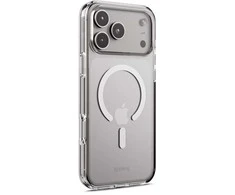 Dėklas Crong Clear MAG Cover - Case MagSafe Apple iPhone 17 Pro Max transparent