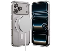 Crong Clear MAG Cover - dėklas MagSafe Apple iPhone 17 Pro transparent