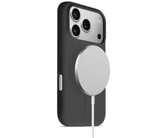 Crong Color Cover Magnetic - dėklas MagSafe Apple iPhone 17 Pro juodas
