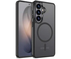 Crong Dėklas hybrid matte magnetic - magsafe samsung galaxy s26 juoda