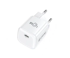 Įkroviklis Crong Crong NEO GaN Charger - Įkroviklis USB-C 40W PD 3.2 su AVS (balta)