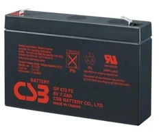 CSB Akumuliatorius gp672 f2 6v 7.2ah