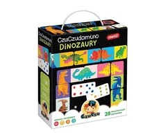 Czuczu dėlionės žaidimas domino dinozaurai 28ELE