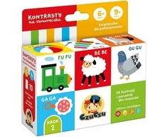 CzuCzu Kontrastai ant stygos 6m+ 9m+ knyga, skirta rodyti ZA5550