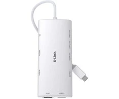 Šakotuvas D-LINK 10in1 USB-C prijungimo stotelė