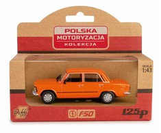 Daffi Model PRL Fiat 125P MR oranžinė K-593 15934