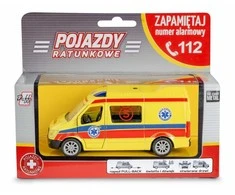 Daffi Važiuoklė ratunkowy ambulans B-433 24335