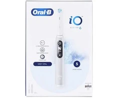 Dantų šepetėlis Braun Šepetėlis do zębów oral-b io series 6 pilkas opal