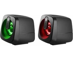 Kompiuterio kolonėlės PC SPEAKERS DEFENDER J1 2.0 6W LED USB Juodas
