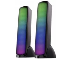 Kompiuterio kolonėlės Defender Głośniki komputerowe skypulse 2.0 60w + bluetooth rgb