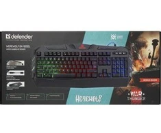 Defender Klaviatūra žaidimams werewolf gk-120dl membraninė