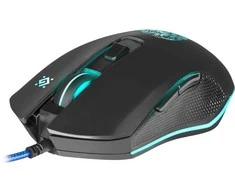 Defender Pelė žaidimams su laidu sleipnir gm-927 12800 dpi 6p