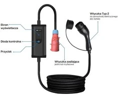 Defenzo įkroviklis elektromobiliams Togo AC7