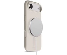 „Crong Color Cover Magnetic“ dėklas – dėklas „MagSafe Apple iPhone Air“, akmens smėlio spalvos