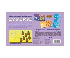 Dėlionė ADAMIGO 3280 Edukacinis numerių galvosūkis