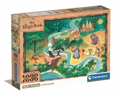 Clementoni Dėlionė 1000 vnt. - Disney džiunglių knyga